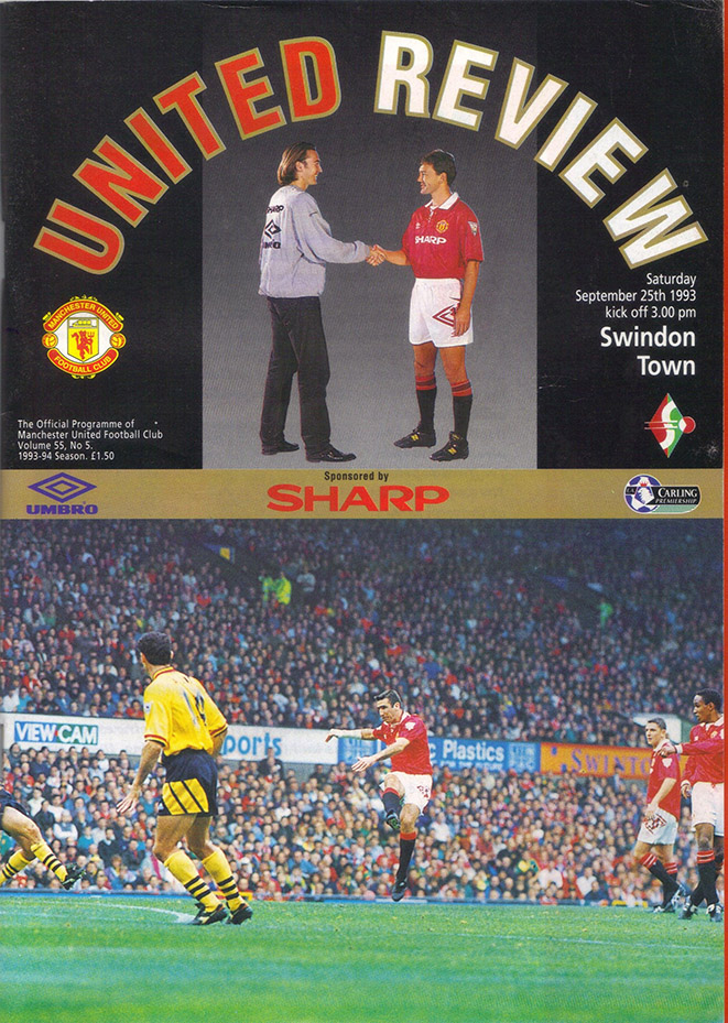 <b>Saturday, September 25, 1993</b><br />vs. Manchester United (Away)